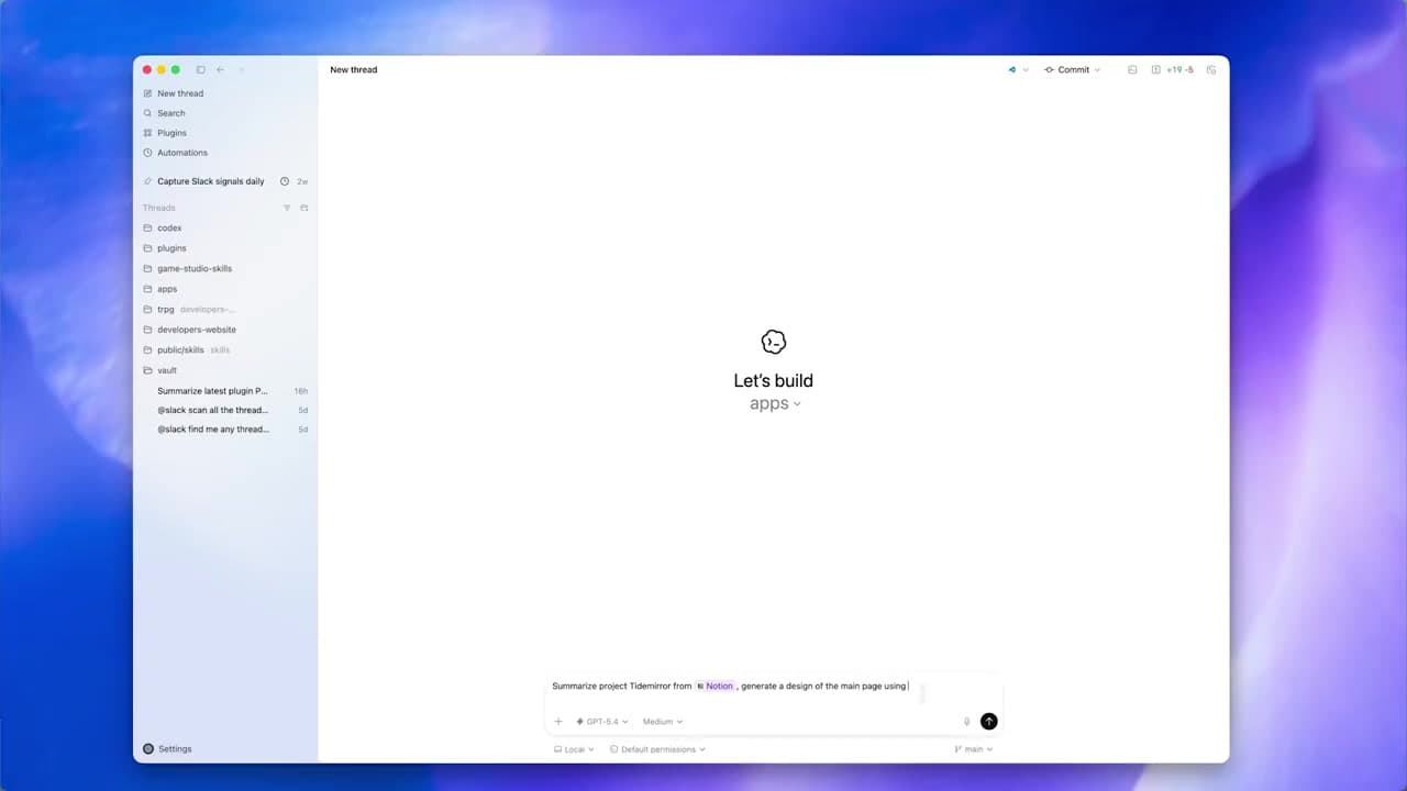 Crisp Product Launch Screen Demo